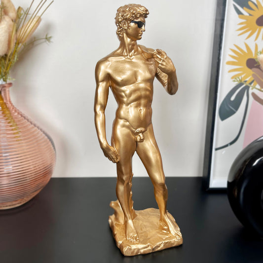 Gold Cooles David Michelangelo Ornament