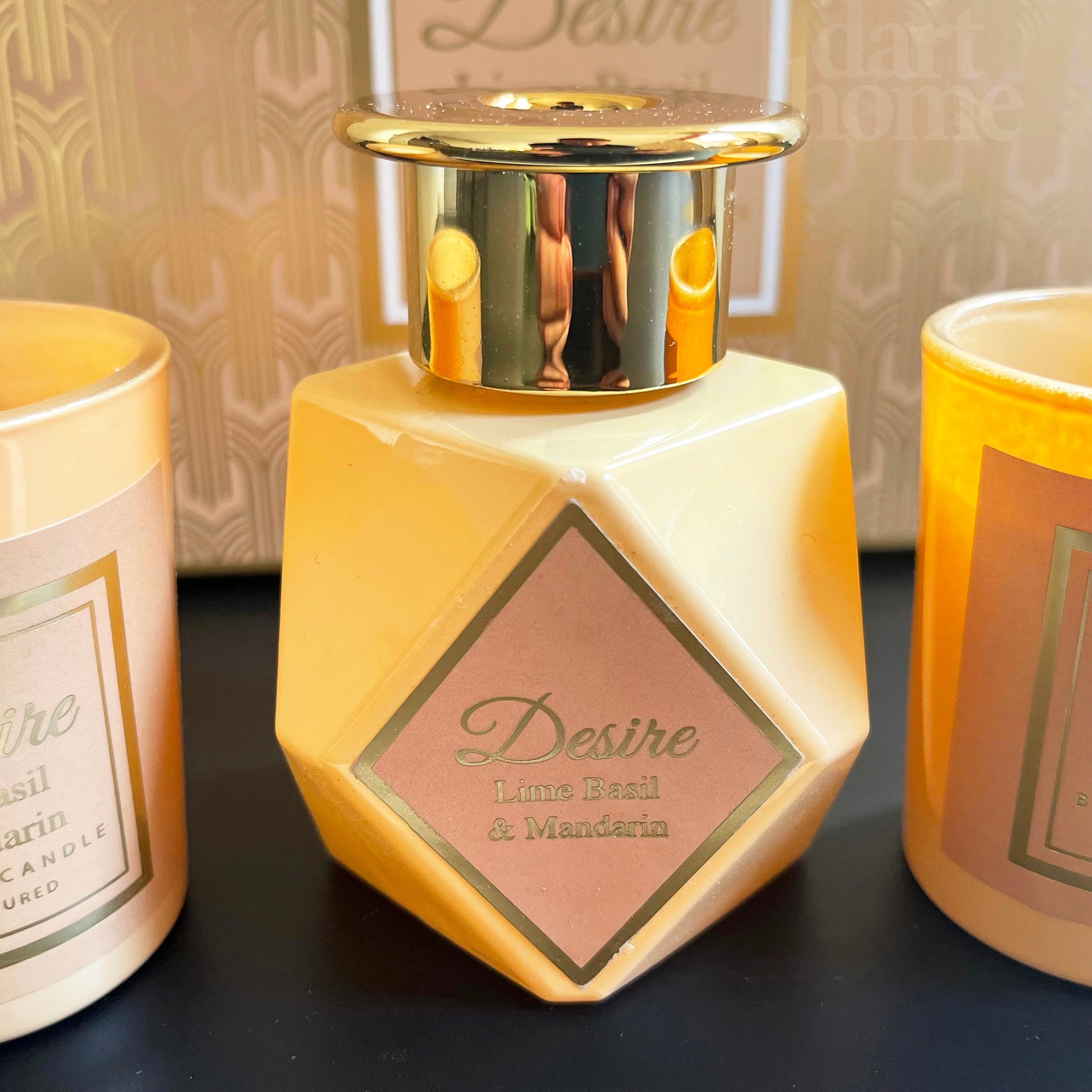 Lime Basil & Mandarin Candle & Diffuser Set