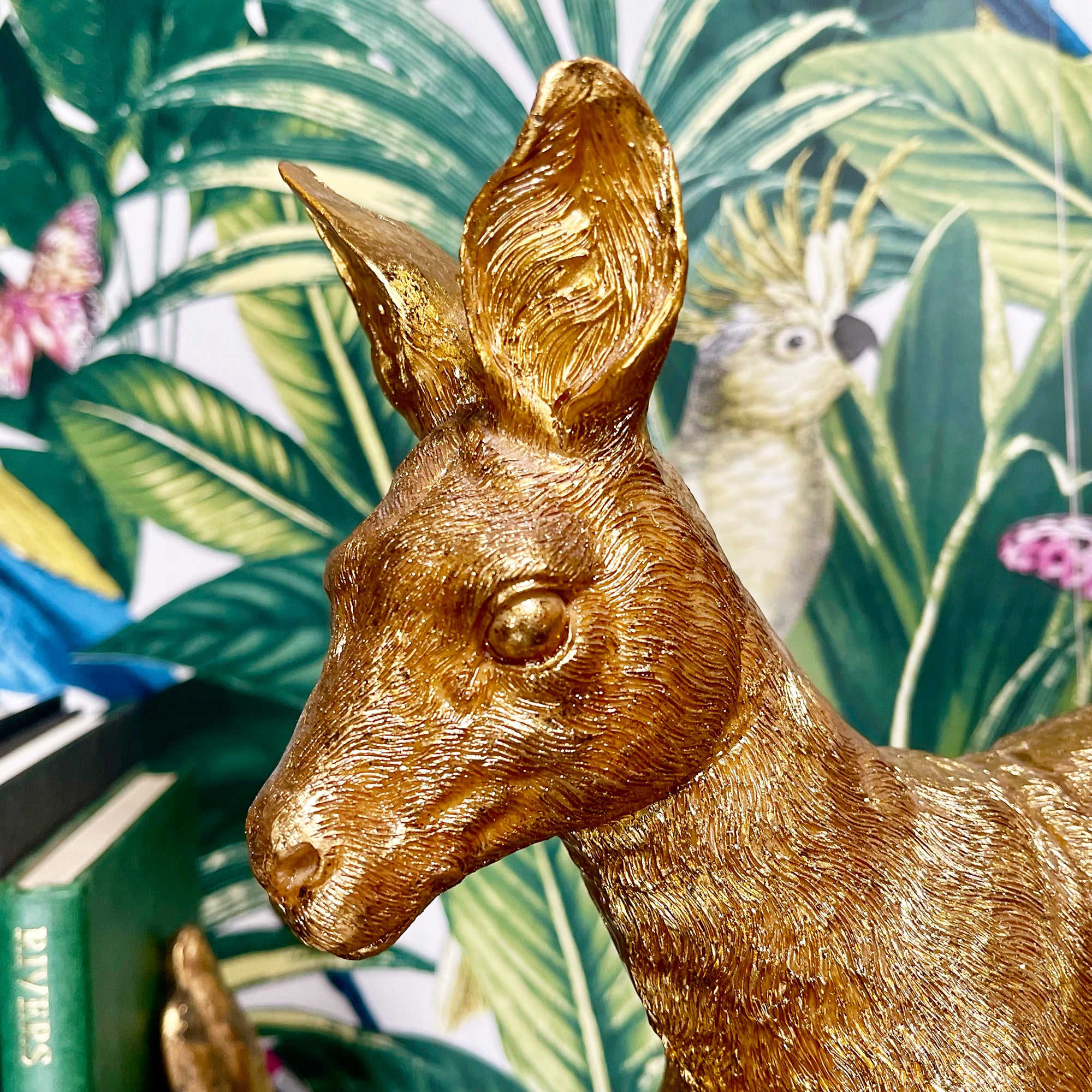 Gold Kangaroo Table Lamp