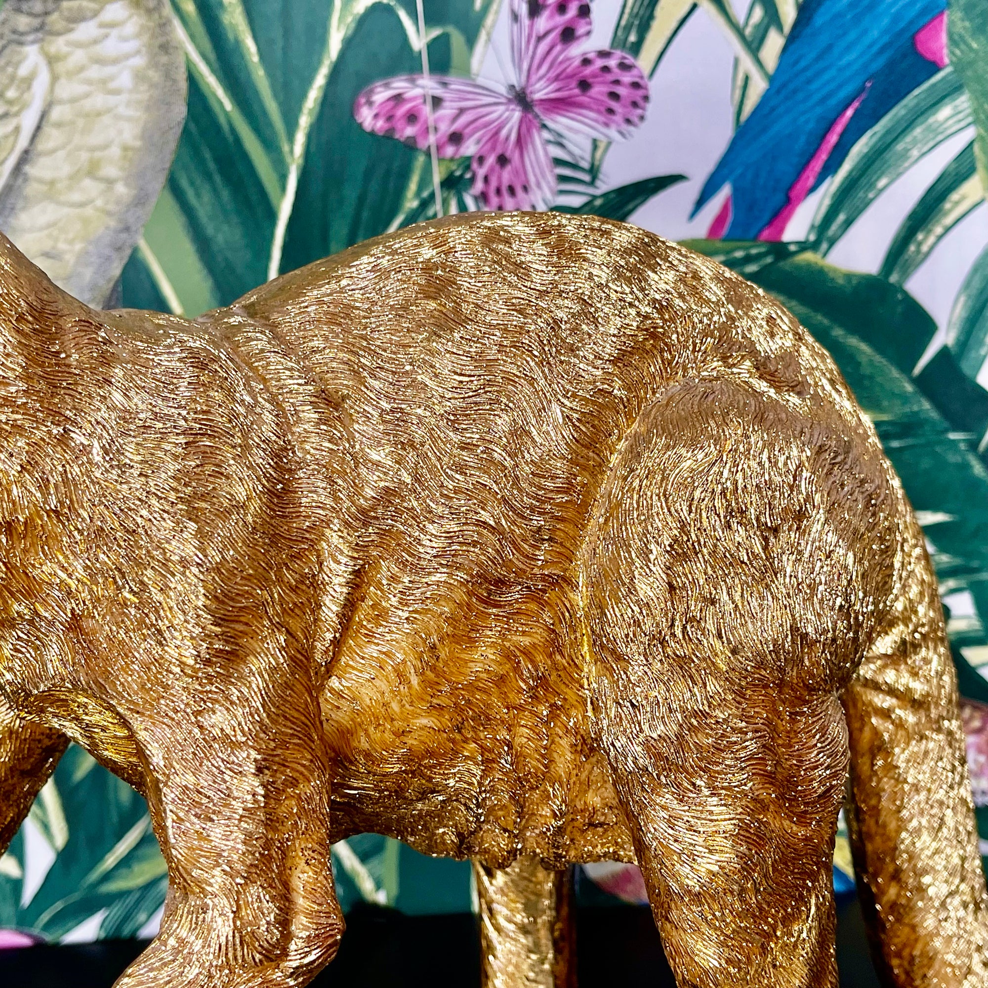 Gold Kangaroo Table Lamp