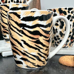 Set mit 4 Tassen mit Tiermotiv, 330 ml