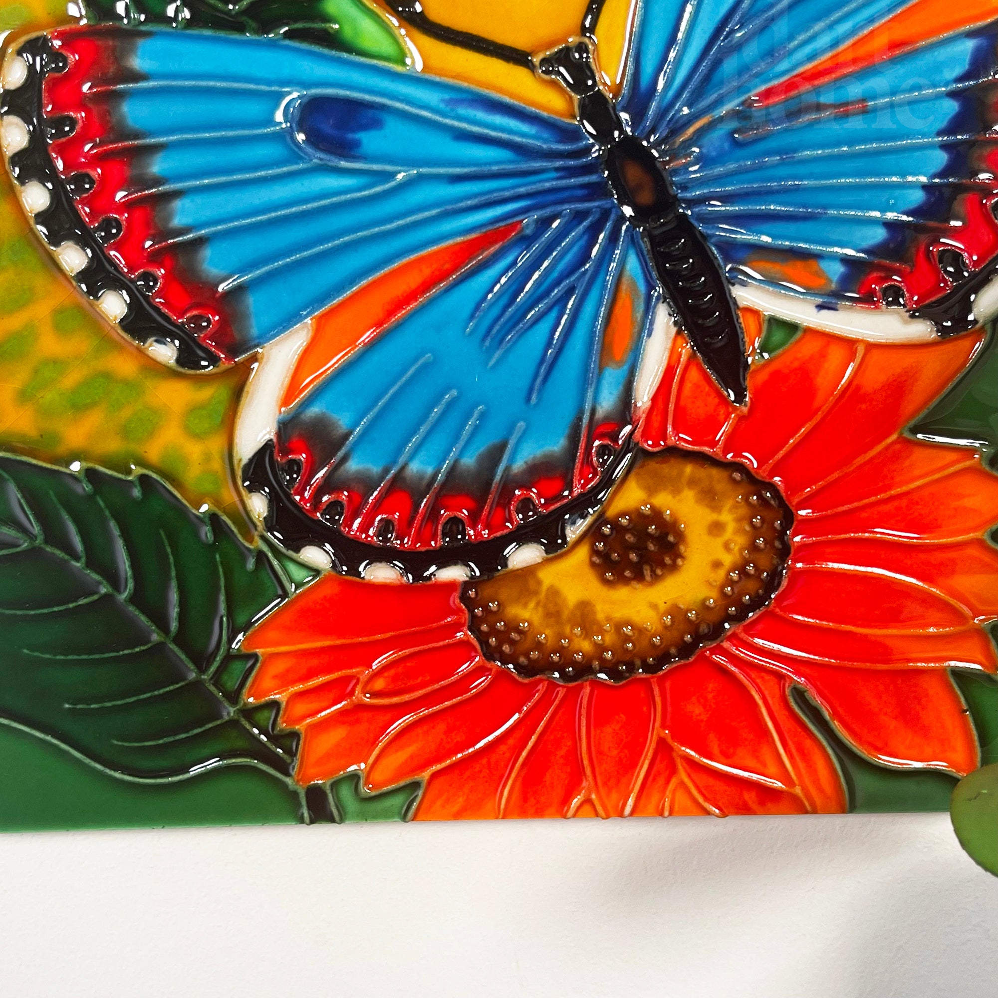 Selling Ceramic wall art - Butterflies + Flowers