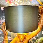 Große goldene Schimpansenlampe