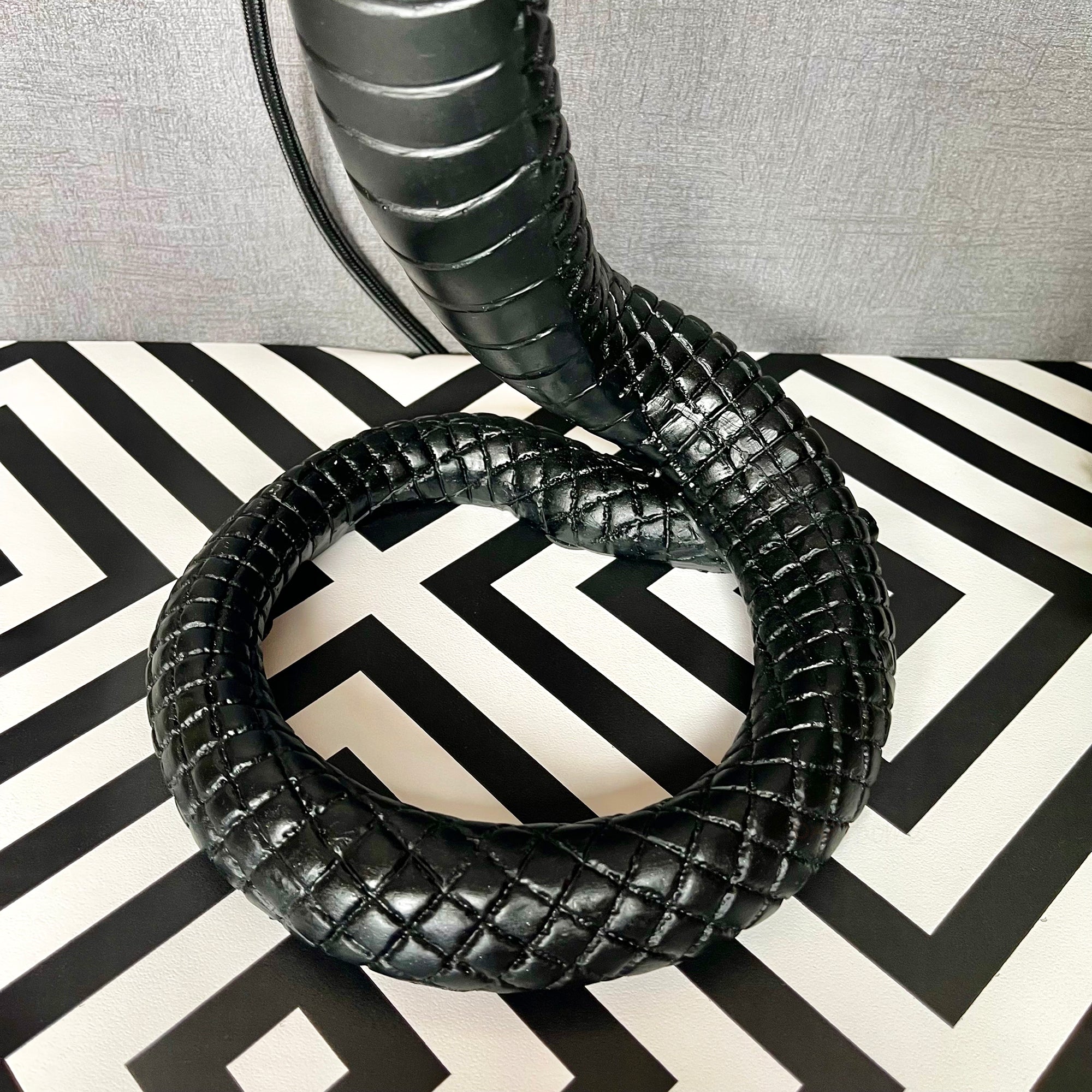 Black King Cobra Snake Lamp