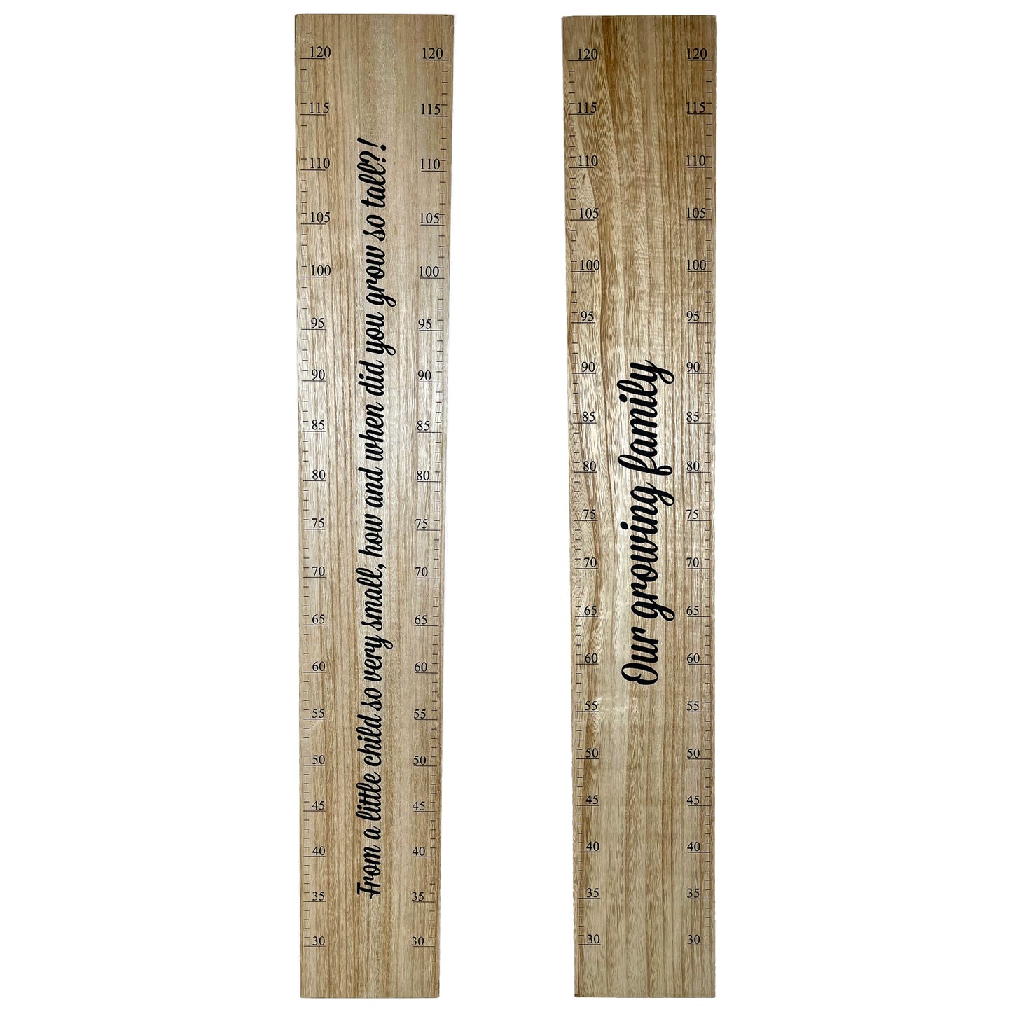 Messlatte aus Holz für Kinder, 120 cm