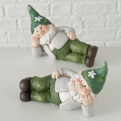 Set Of 2 Gnome Grandad Figurines