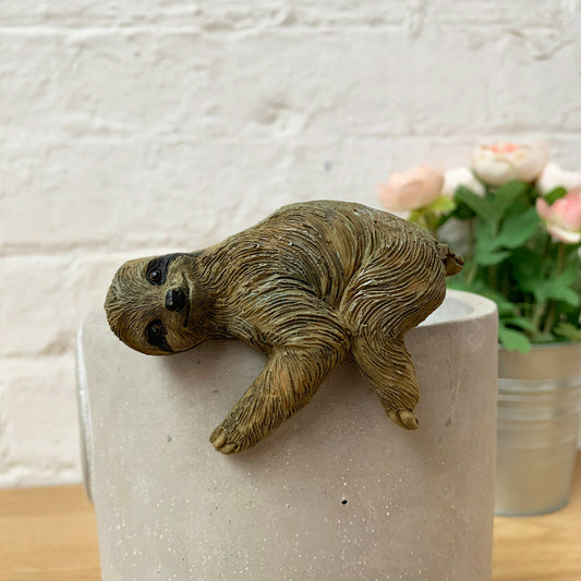 Laying Sloth Pot Hanger