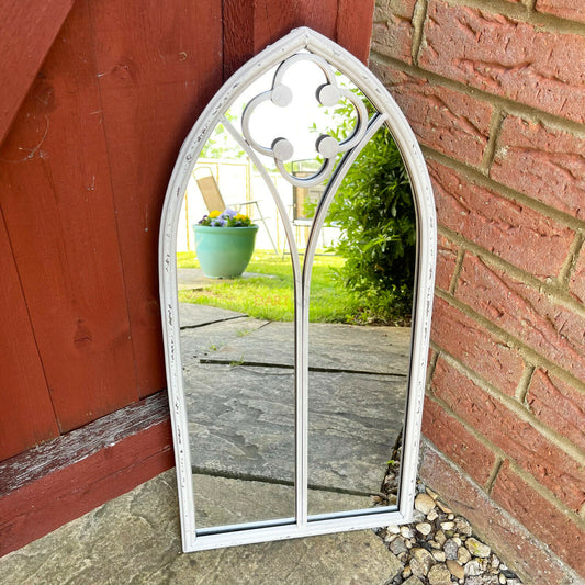 Gothic Arched Garden Mirror