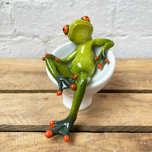 Frosch auf Stuhlornament